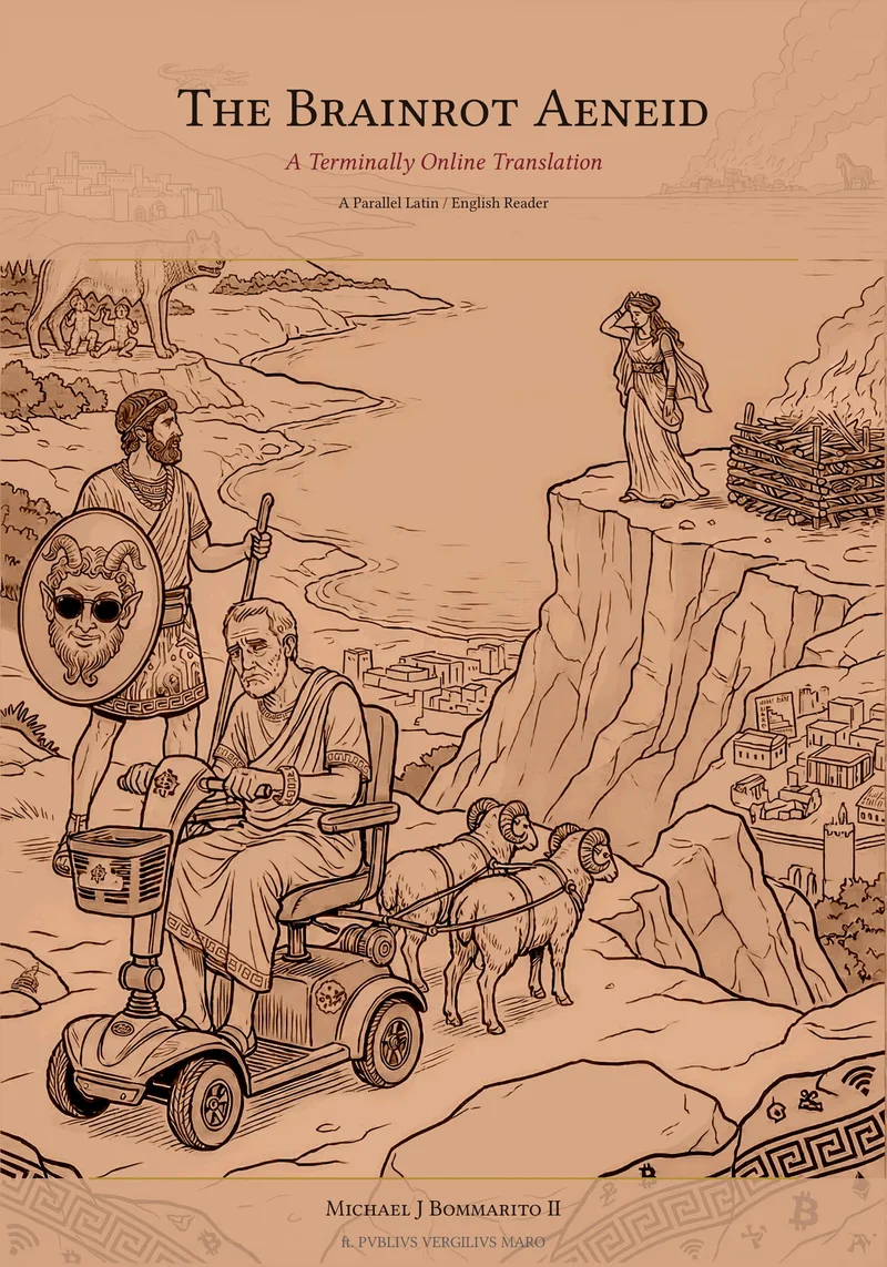 Cover of The Brainrot Aeneid: A Terminally Online Translation