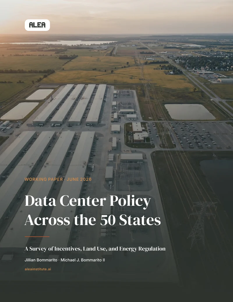 Thumbnail for Data Center Policy Across the 50 States: A Survey of Incentives, Land Use, and Energy Regulation
