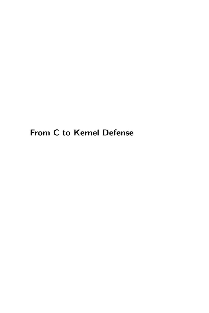 Cover of From C to Kernel Defense: A Practitioner's Guide to Linux Kernel Security